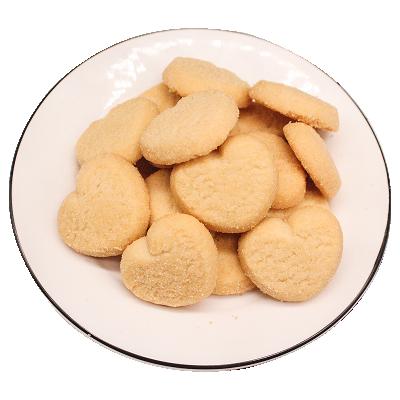 China OEM Wholesale Halal Natural Heart Shaped Sweet Butter Cookie Danish Style for sale