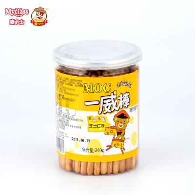 China Delicious Low-sodium Cheese Flavor Cookies To Buy Hot Sale Cheese Cookie Stick Custom Packing Cheese Cookies for sale