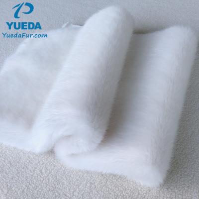 China Toy FAUX WHITE FOX FUR [YUEDA fur factory], OFF WHITE FAUX FOX FUR, LUXURY FOX FUR FABRIC for sale