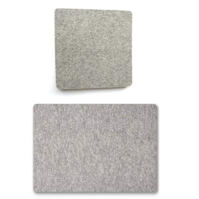 China PORTABLE 14*14, 14*17, 14*18 inch 100% wool pressing pad for sale