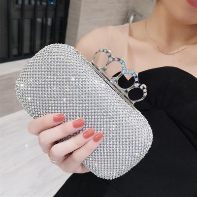 China Fashion Sales Fashion Party Evening Dinner Wedding Crystal Clutch Handbag Luxury Cosmetic for sale