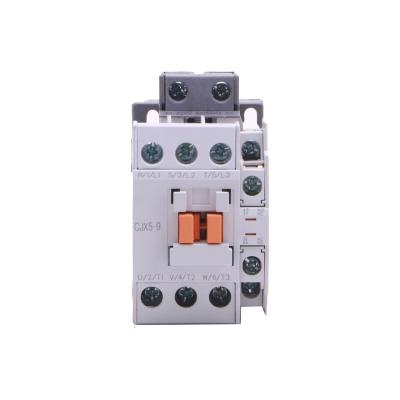 China CJX5-09 AC Contactor 18A 380V/220V Contactor CJX5-09 for sale