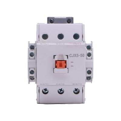 China AC CJX5-50 Magnetic Contactor 50A 380V/220V Electrical Contactor CJX5-50 for sale