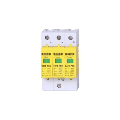 China DC SPD Solar Electricity Safety 3p BV1-D BV1-D Surge Protector Protective Devices 1200V for sale