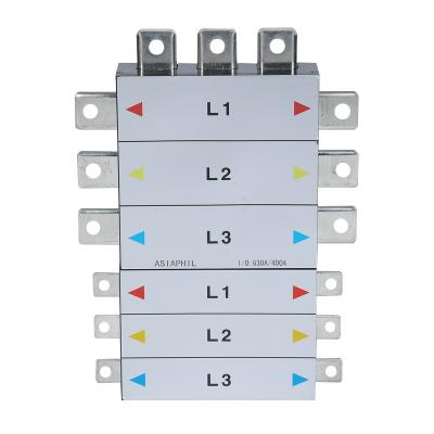 China Low Voltage Barfuses mccb Busbar Pan Set Din Rail Type Busbar Pan Set For Distribution Box for sale