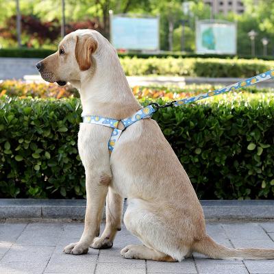 China Viable the dog's chest and back are strong, fashionable and comfortable. Integrated pet pull rope design for sale