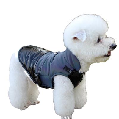 China Sustainable Dog Clothing Thickened Cotton Teddy Reflective Pure Dog Sleepwear Small And Medium Dog Clothing for sale