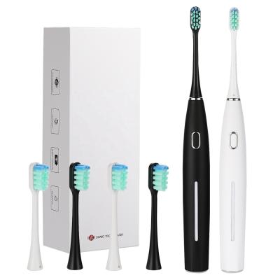 China Professional Manufacture 2021Black Sonic Electric Toothbrush White New Technology Multifuctional for sale