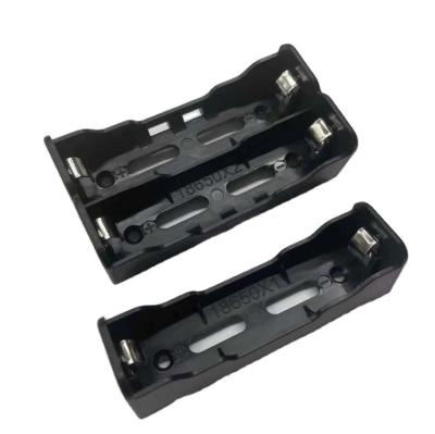 China Putting 3.7 Volt Battery Holder ABS Battery 1 Cell 2 Cell AA 18650 Battery Holder for sale