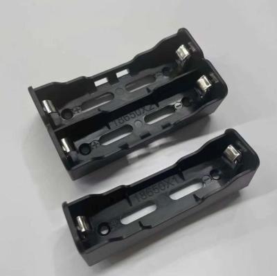 China Putting 2 aa Battery Battery Holder with 2 Slotes Terminal Battery Case Tool Holders for sale