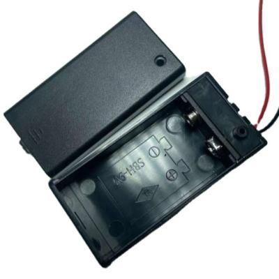 China Putting new design 9V battery holder with on/off switch connection wire cover for sale