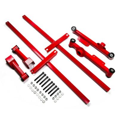 China Carbon Steel Factory Red Tubular Control Arm For Ford Mustang Auto Suspension Control Arm for sale