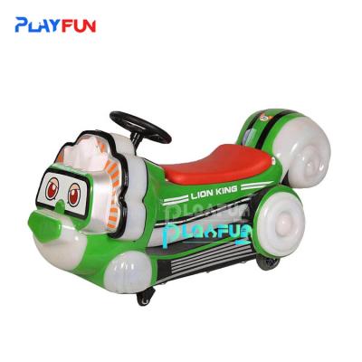 China Moneda accionada montar coche de dibujos animados batería coche niños montar máquina de juego en venta