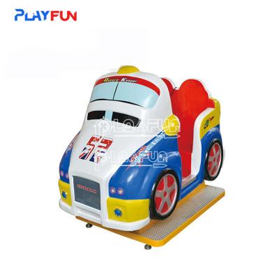 China E Race carnaval kinderritten munt bediende auto rit swing game machine Te koop