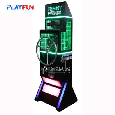 China Playfun Populaire Producten Muntbewerkte Penny Souvenir Muntpers Machine Te koop