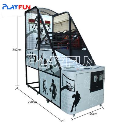 China Reino Unido simulador Arcade Basketball Shooting Arcade máquina de juego de juego de tiro de baloncesto callejero personalizado en venta