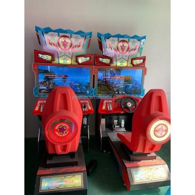 China entertainment coin operated arcade game machine drive simulator machine machine auto racing game Te koop