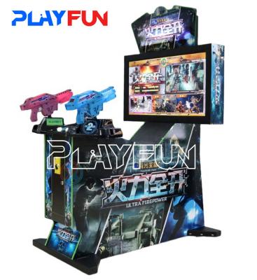 China Exterminio Casa de los Muertos Fuerza de Fuego Ultra 3 en 1 Simulador de tiro con pistola Aliens juego arcade máquina de tiro en venta