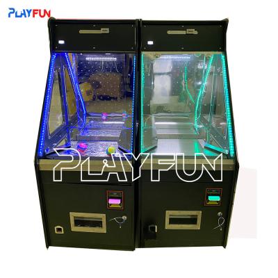 China 1 Player Quarter coin operated game coin pusher machine arcade machine with bill change full black color USA popular for sale