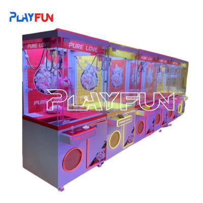 China Playfun PURE LOVE TIDE HOUSE klauw kraan prijzen machine munt bediend vending gift win pluche knuffel speeltje 2023 nieuw ontwerp Te koop