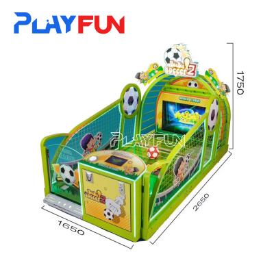 China Playfun Voetbal Leagual Kids Redemption Game Indoor Muntautomaat Arcade Game Machine Kids Redemption Game Te koop