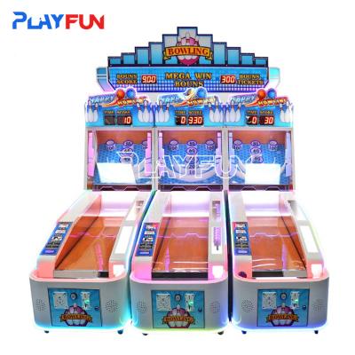 China Indoor Sports amusement park kids Bowling ball Arcade Redemption machines Ticket lottery balls bowling game machine for sale