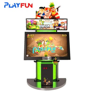 China Playfun Fruit Ninja Ticket Redemption Video Game Machine for sale