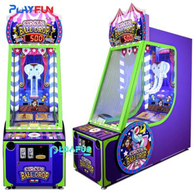 China 15 Numbered holes cute  Circus ball  drop self redemption arcade games machines Circus Themed skill test  redemption gam for sale