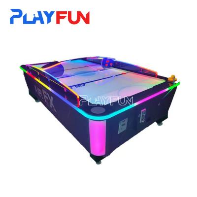 Κίνα PlayFun Indoor Commercial Amusement Park Sport Air Hockey Coin Ενεργοποιημένο καμπύλη επιφάνεια Αεροχόκεϊ Arcade Table προς πώληση