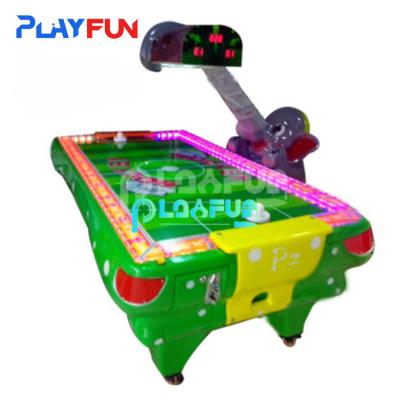 China India Coin operado en zona de interiores niños máquina arcade deporte clásico hielo aire hockey mesa de juego eléctrico ta en venta