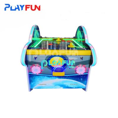 China customize small children kids mini coin operated arcade air hockey gaming machine device equipment for  FEC room for sale