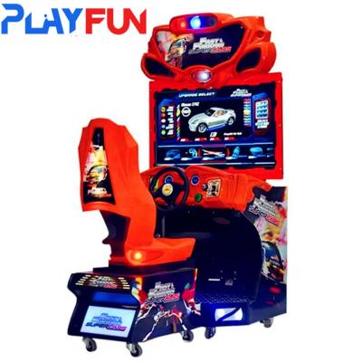 China PlayFun Arcade Fast Furious Rennwagen Münze Betriebenes Spielgerät Fahrsimulator Maschine zu verkaufen