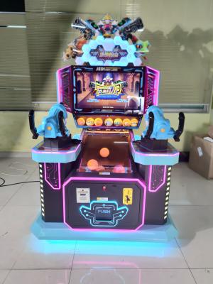 China Kinderen Pusher Arcade Shooting Gun Game Machine Munt Operated Games Gun Shooting Machine Te koop