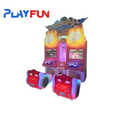 China Amusement Park Kiddie Ride On Car Arcade Games Garfield Rides a Race Car for sale