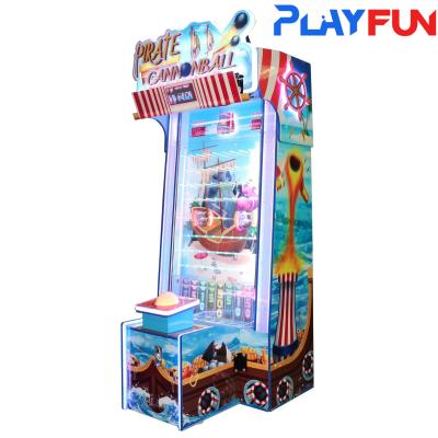 China Playfun Einlösungs-Ticket-Maschine Pirate Cannonball Ticket-Spiel Arcade-Spiel-Maschine Münze betrieben Maschine zu verkaufen