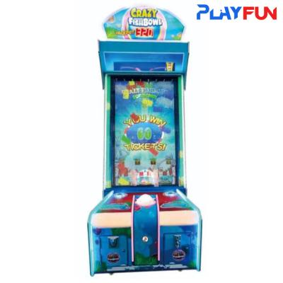 China Playfun big monitor  crazy  fishbowl  arcade  video ticket   redemption game machine for sale