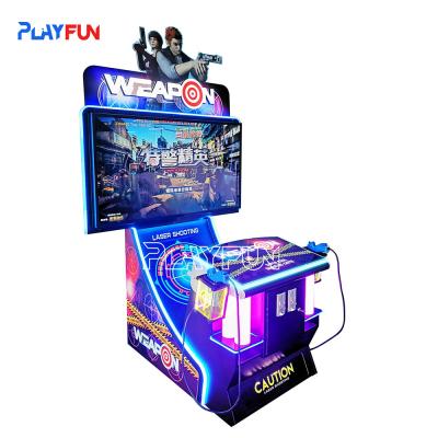 China Playfun Arma Laser Disparar Arma Juego de Arcade Disparar Simulador Máquina de juego en venta