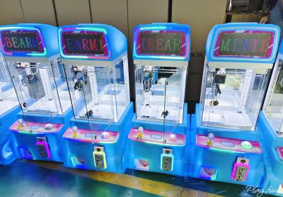 China Playfun Mini Klauenmaschine Spielzeug Klauenmaschine Münzbetriebene Spielautomat zu verkaufen