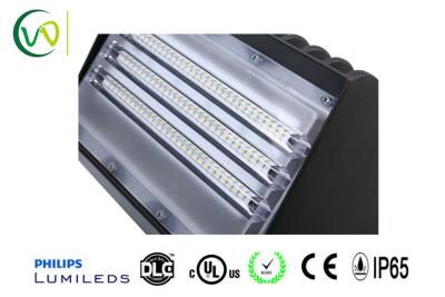 China UL External Led Wall Lights , Led Outdoor Area Flood Light Wall Pack Fixtures 120lm / W for sale