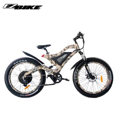 China Aluminum alloy hot selling 48 volt 1500 watt fat tire enduro mtb e bike in USA warehouse for sale