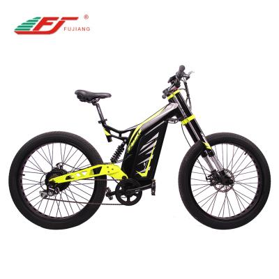 China Full aluminum alloy carbon fiber mountain bike suspension electric e-bike for sale