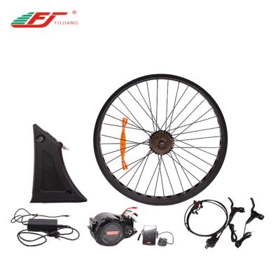 China 48v 1000w mid drive motor mountain e electric bicycle kit 26