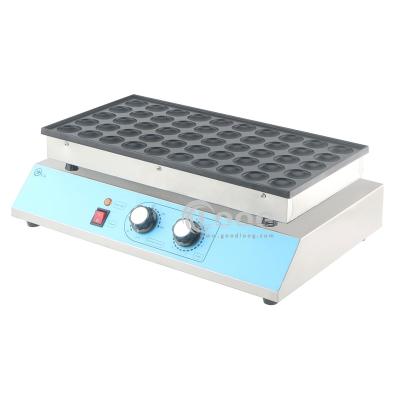 China Hotels Guangzhou snack machine hot sale mini pancake machine Restaurant use pancake machine Mini pancake maker 50 holes for sale