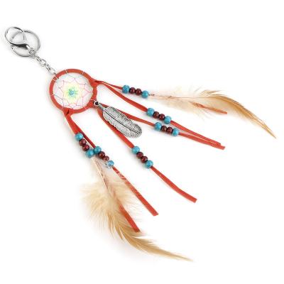 China Custom Cute Factory Key Chain Flannel Flowers Alloy Feather Sublimation Cute Custom Keychains For Women for sale