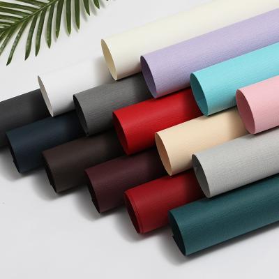 China Hot Sale Handmade Colorful Decorative Album Cover Paper Fashion Flower Design Card Specialty 120gsm Texture Wrapping Paper for sale