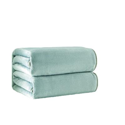 China Anti-Static Blanket Sofa Blanket Sheet by Coral Fleece Blanket Thicken Flannel for sale