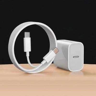 China Mobile Phone Palladium Quick Charger QC3.0 USB Type C Charging Cable Travel Fast Charging Wall For IPhone for sale