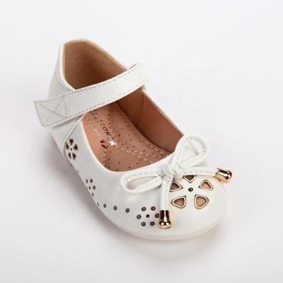 China G-PS01W Sweet Bow Design Girls Shoes Children Mary Jane Shoes Kids Princess Shoes Flat for sale