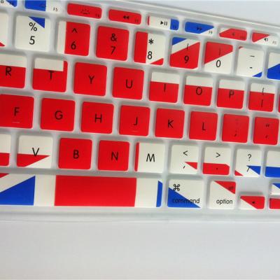 China Washable UK flag keyboard stickers on computer keyboard for sale