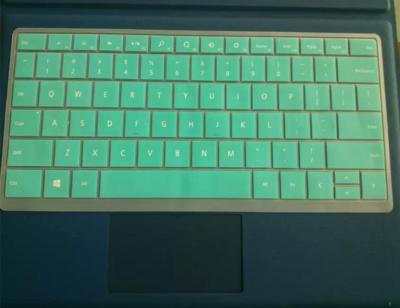 China Laptop Keyboard Colored Silicone Keyboard Cover For Microsoft Pro 3 Outdoor for sale